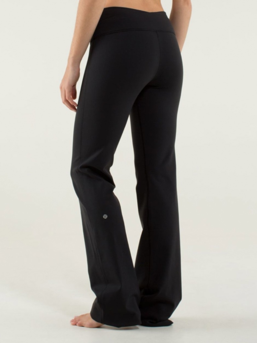 Lululemon criss cross flare leggings